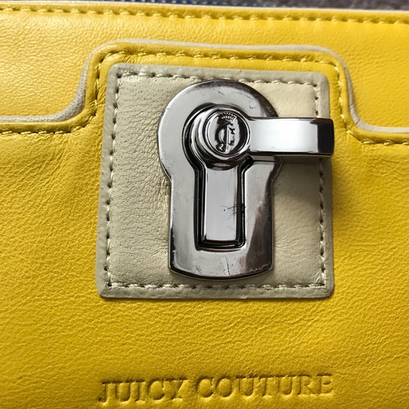 NWT Juicy Couture NWT Colorblock Zip Leather Wallet - Picture 4 of 4